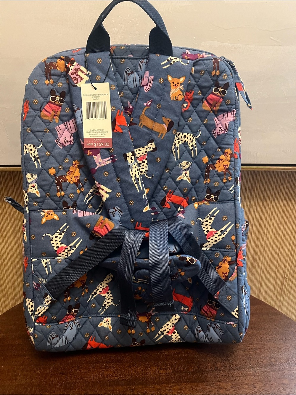 NWT Vera Bradley Large Backpack - Picture 2 of 10